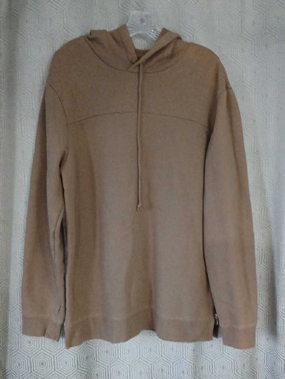 PacSun Men's Tan Crewneck Hoodie